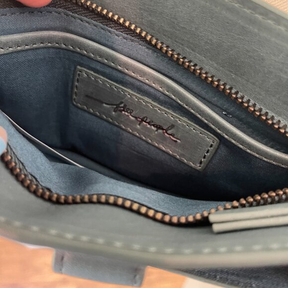 Free People Alley Leather Wallet in Lagoon NWOT - Picture 13 of 15